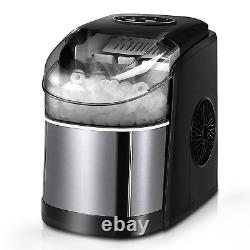 Ice Maker Machine for Countertop Self-Cleaning Function 26Lbs/24H Portable