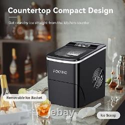 Ice Maker Machine for Home, Self-Cleaning Function Ice Cube Maker Machine UK