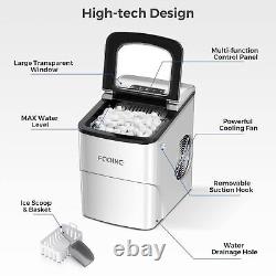 Ice Maker Machine for Home, Self-Cleaning Function Ice Maker Machine Counter