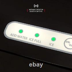 Ice Maker Machine for Home Use Makes Cubes in 10 Minutes Large 12kg Capacity