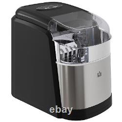 Ice Maker Machine with 2 Ice Cube Sizes Self-Cleaning 9 Cubes Ready in 6-12Mins