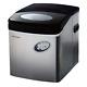 Ice Maker Refrigerator Portable Machine Cube Nugget Countertop Stainless Steel