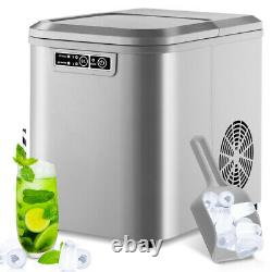Ice machine Drink 2 Selectable cube sizes Ice cubes Silvery Bar Quick 2,2L