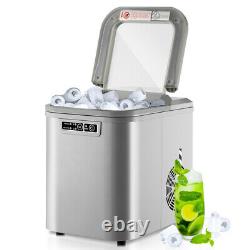 Ice machine Ice Cube Making Home Portable Silvery Ice crashers 2,2L