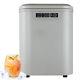 Ice machine Silvery Electric Quietly Ice crashers Counter Ice cube maker 2,2L