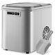 Ice machine Silvery Ice crashers Countertop Ice maker Ice cubes 2,2L