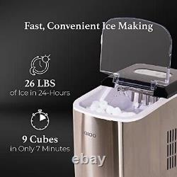 Igloo Countertop Ice Maker Machine Automatic and Portable 26 Pounds in 24H