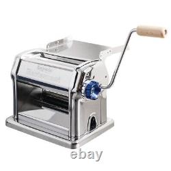 Imperia Manual Pasta Machine with Comfortable Grip Handle Stainless Steel