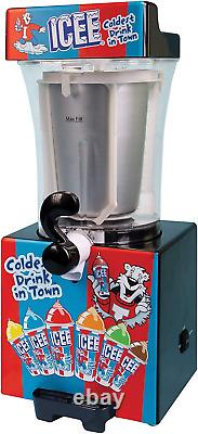 Iscream Genuine ICEE Brand Counter-Top Sized ICEE Slushie Maker Spins Your Pre