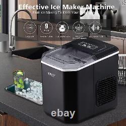 Katlot Countertop Ice Maker Machine for Home, Self-Cleaning