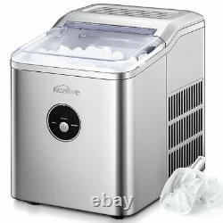Kealive Ice Cube Maker Machine Electric 13kg Per Day Automatic Silver