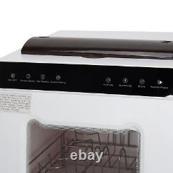 Kitchen Tabletop Countertop Mini Dishwasher Dish Washing Machine 7 Programs 800W