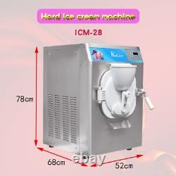 Kolice Commercial Desktop Gelato Hard Ice Cream Machine 30-40L/hour