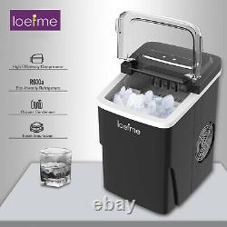 LOEFME 2L Ice Maker Machine Ice Makin Countertop Home Fast Ice Cube Maker Black