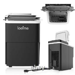 LOEFME 2L Portable Ice Maker Machine Ice Makin Countertop Fast Ice Cube Maker