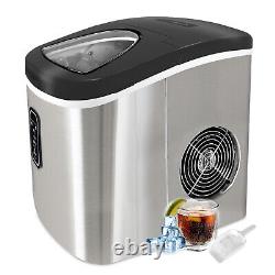 LOEFME 2.2L Electric Ice Maker Machine Portable Home Kitchen Fast Ice Cube Maker