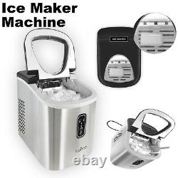 LOEFME Electric Ice Maker Countertop Fast Ice Making Machine 2.2L 12KG/24H 2022