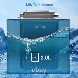 LOEFME Ice Maker Machine 2L Portable Countertop Electric Fast Ice Make Black New