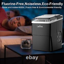 LOEFME Ice Maker Machine Automatic Electric Portable Ice Cube Countertop Maker
