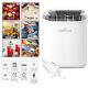 LOEFME New 1.2L Ice Maker Countertop Ice Cube Maker Machine Self Cleaning Cycle