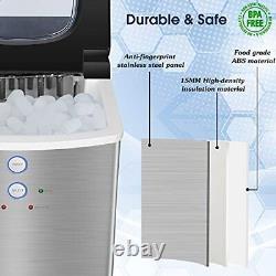 Large-Capacity Compact Countertop Ice Maker Machine 33 Pounds in 24 Hours 9 p