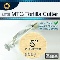MTG Tortilla Machine Gen5 Roller Crank Full PK 2 Cutters Included 4 and 5