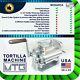 MTG Tortilla Machine Roller & Crank Full PK 2 Cutters Included 4.5 and 5.5