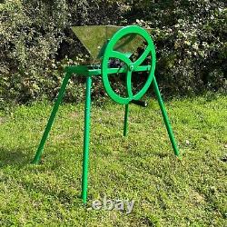 Manual Apple Scratter Pulper Pomace Fruit Crusher Crushing Machine with Stand