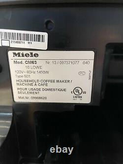 Miele CM 6310 Countertop Espresso and Coffee Machine Lotus White FULL KIT