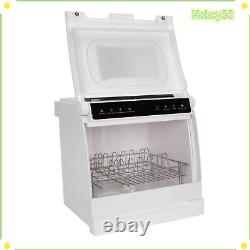 Mini Portable Countertop Automatic Dishwasher Top Table Dishwasher Machine UK