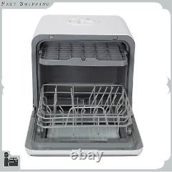 Mini Tabletop Dishwasher Portable Countertop Dishwasher Machine 5 Place Settings