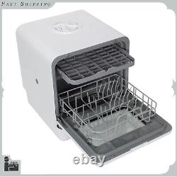 Mini Tabletop Dishwasher Portable Countertop Dishwasher Machine 5 Place Settings