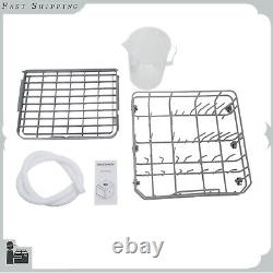 Mini Tabletop Dishwasher Portable Countertop Dishwasher Machine 5 Place Settings