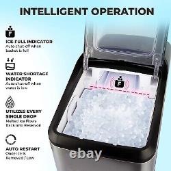 Mueller Nugget Ice Maker Machine, Quietest Heavy-Duty Countertop Ice Machine