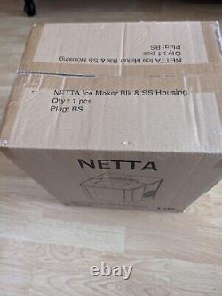 NETTA Ice Maker Machine Large 12kg Capacity 1.8L Tank No Plumbing Required New