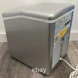 NEW Emerson IM90T Silver Electric Portable Countertop Ice Maker Machine