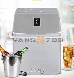 New 25KG automatic Ice Cube Maker Portable Ice Machine Restaurant 220V
