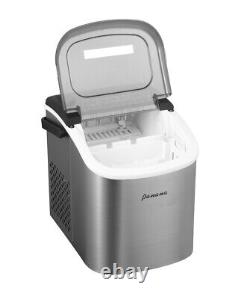 New Counter Top Electric Ice Cube Maker Machine, Self-Cleaning Function 12KG/24H