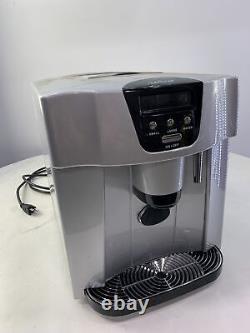 NutriChef Kitchen Countertop Ice Cube Maker & Water Dispenser Machine Tested