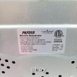 NutriChef PKFDF8 Electric Food Dehydrator Counter Top Machine