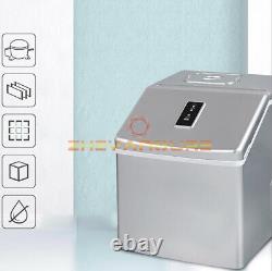 ONE 25KG automatic Ice Cube Maker Portable Ice Machine Restaurant 220V