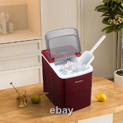 Panana Counter Top Electric Ice Cube Maker Machine 12kg/24h