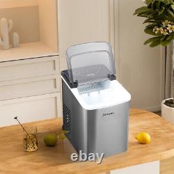 Panana Counter Top Electric Ice Cube Maker Machine 12kg/24h