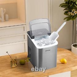 Panana Counter Top Electric Ice Cube Maker Machine 12kg/24h