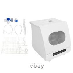 Portable Countertop Dishwasher Smart Small Dish Washing Machine Table Top Home