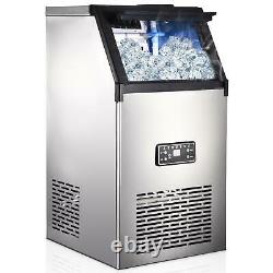 Portable Countertop Ice Maker Machine 25lbs Ice Storage 132lbs/24H Home Bar