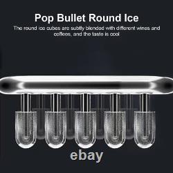 Portable Ice Maker Countertop Ice Maker Machine Self-Cleaning Function 12KG/24H