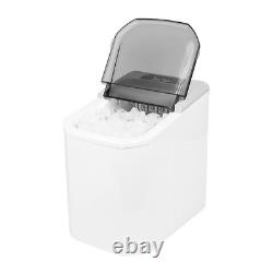 Portable Ice Maker Countertop Ice Maker Machine Self-Cleaning Function 12KG/24H