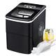 RWFlame Ice Maker Machine, Countertop Ice Cube Machines Make 26 Lbs ice in 24 in