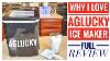 Review Aglucky Ice Maker Machine On Countertop
